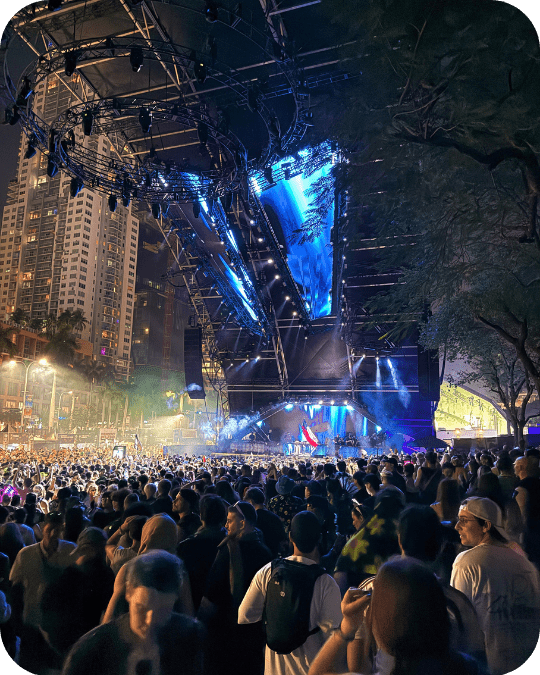 Ultra Miami Worldwide stage